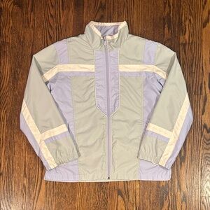 Vintage 80s Pastel Windbreaker Jacket
